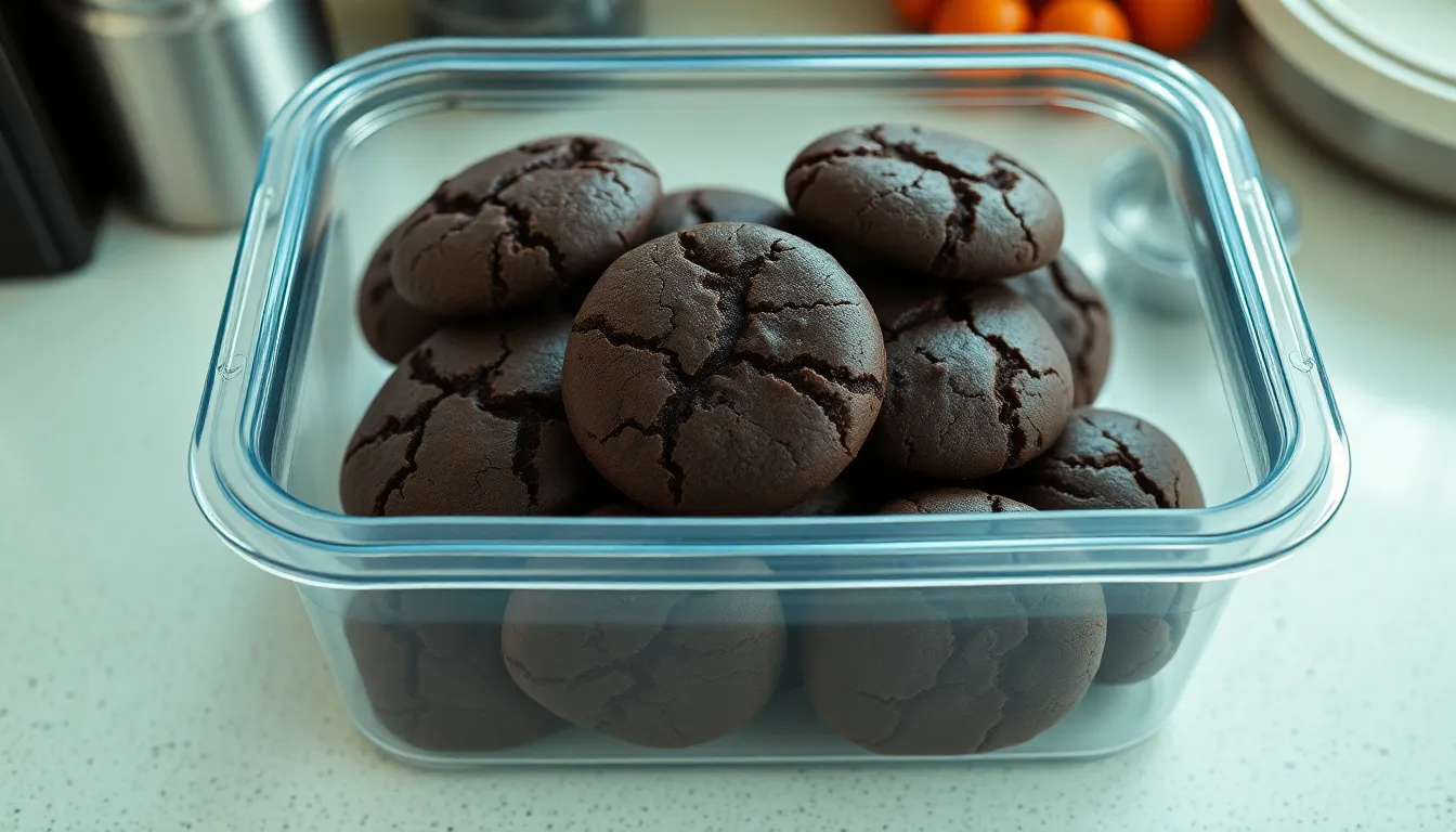 Best Chocolate Fudge Cookies Recipe - Crispy Outside, Fudgy Inside 6 Best Chocolate Fudge Cookies Recipe - Crispy Outside, Fudgy Inside 5