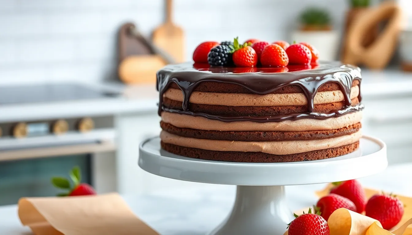 Ultimate Chocolate Mousse Cake Recipe: Rich, Airy & Irresistible Dessert 6 Ultimate Chocolate Mousse Cake Recipe: Rich, Airy & Irresistible Dessert 5