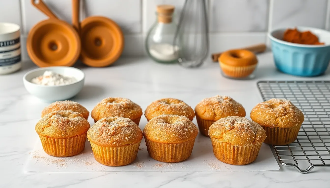 Easy Cinnamon Donut Muffins Recipe - Bakery Taste in 30 Minutes 6 Easy Cinnamon Donut Muffins Recipe - Bakery Taste in 30 Minutes 5