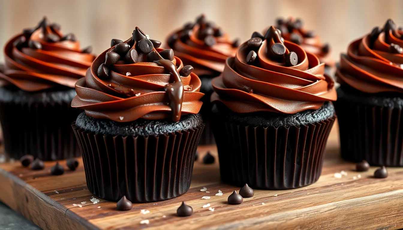 Death by Chocolate Cupcakes: Ultimate Triple Chocolate Recipe (So Rich & Decadent!) 6 Death by Chocolate Cupcakes: Ultimate Triple Chocolate Recipe (So Rich & Decadent!) 5