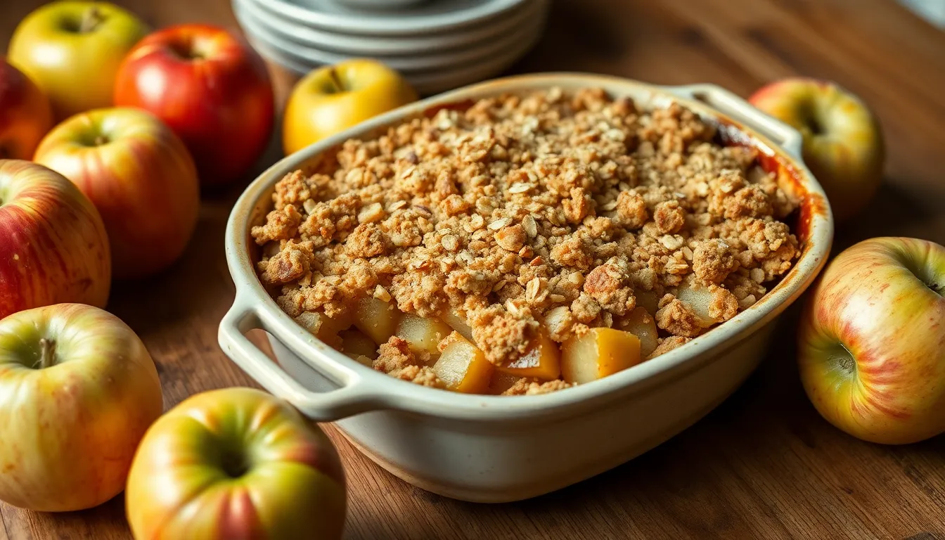 Easy Apple Crumble Recipe: Perfect Fall Dessert in 30 Minutes (Foolproof!) 6 Easy Apple Crumble Recipe: Perfect Fall Dessert in 30 Minutes (Foolproof!) 5