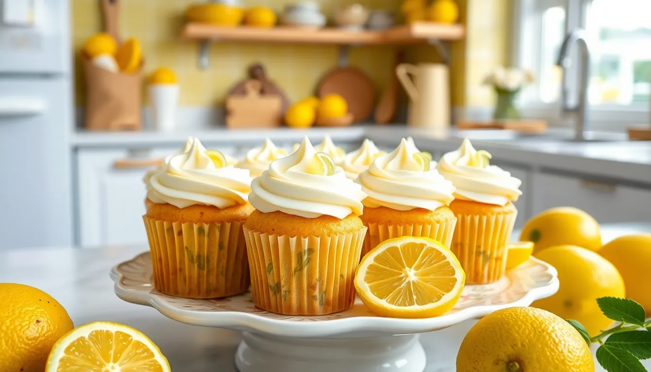 Easy Lemon Cupcakes Recipe: Moist & Tangy in Under 1 Hour 6 Easy Lemon Cupcakes Recipe: Moist & Tangy in Under 1 Hour 5
