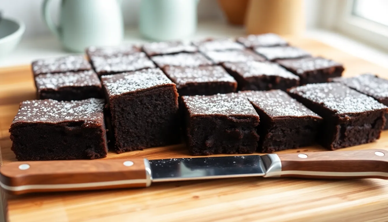 Fudgy Flourless Brownies Recipe: Gluten-Free Chocolate Heaven in 30 Minutes 6 Fudgy Flourless Brownies Recipe: Gluten-Free Chocolate Heaven in 30 Minutes 5