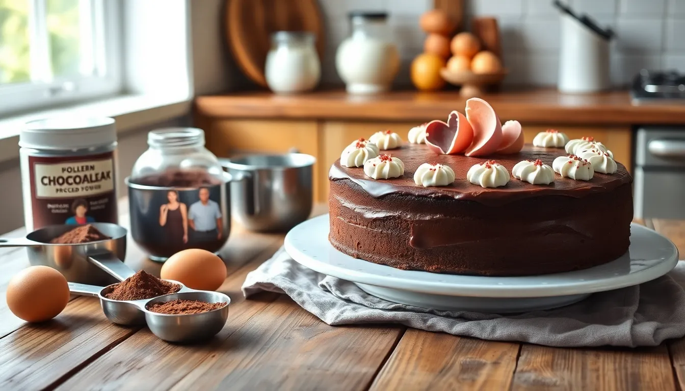 Perfect Gluten Free Chocolate Cake Recipe - Moist, Rich & Easy to Make 6 Perfect Gluten Free Chocolate Cake Recipe - Moist, Rich & Easy to Make 5