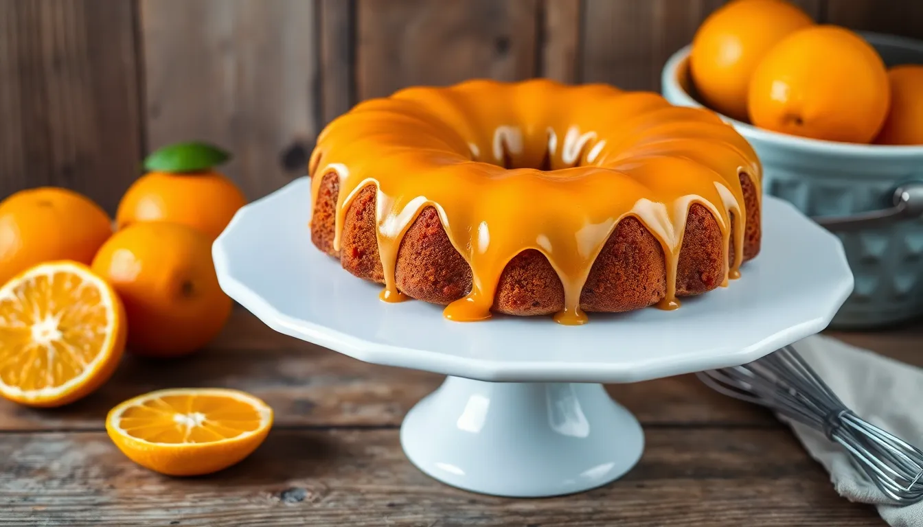 Moist Gluten Free Orange Cake Recipe with Zesty Glaze (Easy & Delicious!) 6 Moist Gluten Free Orange Cake Recipe with Zesty Glaze (Easy & Delicious!) 5