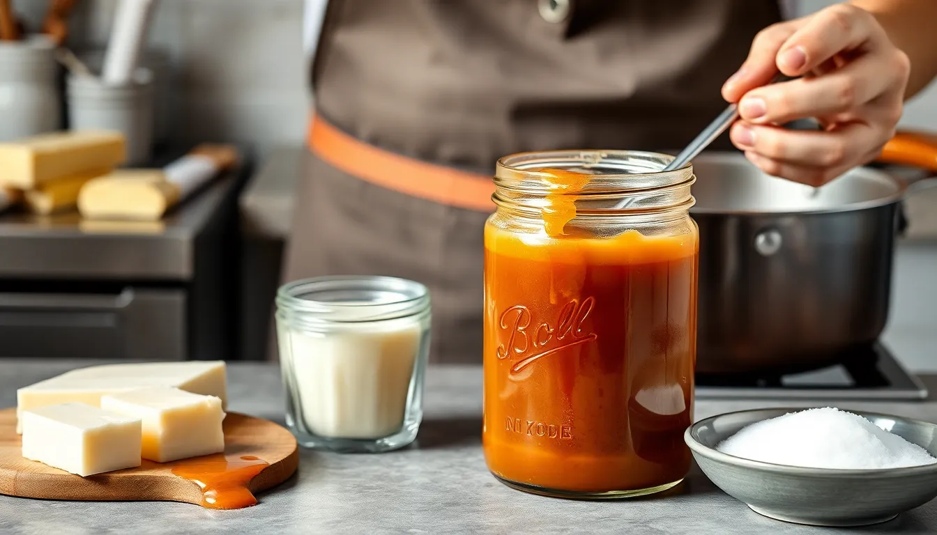 Easy Homemade Salted Caramel Sauce Recipe (Just 5 Ingredients!) 6 Easy Homemade Salted Caramel Sauce Recipe (Just 5 Ingredients!) 5