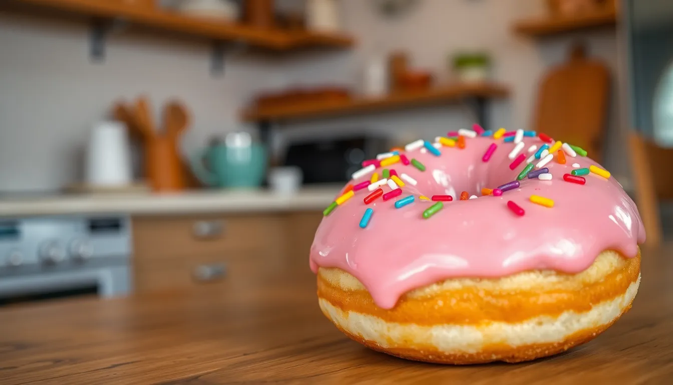 Homer Simpson Donuts Recipe: Make Perfect Pink Glazed Donuts at Home 6 Homer Simpson Donuts Recipe: Make Perfect Pink Glazed Donuts at Home 5