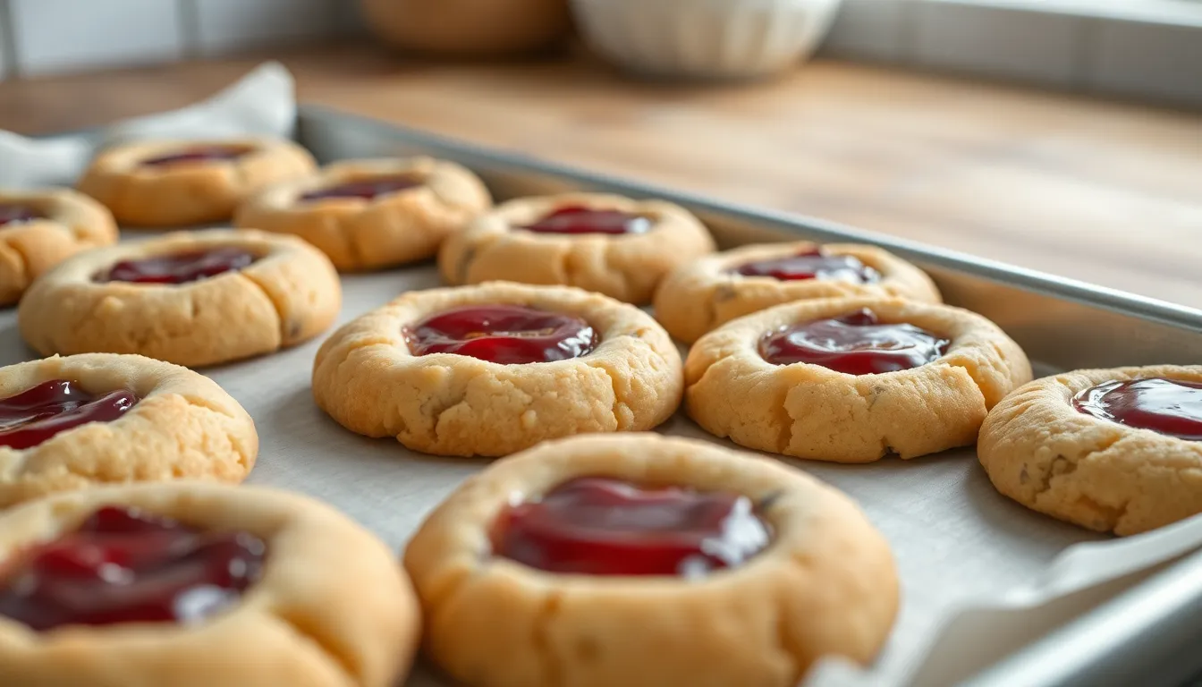 Classic Jam Drops Recipe: Easy Buttery Cookies with Sweet Jam Centers 6 Classic Jam Drops Recipe: Easy Buttery Cookies with Sweet Jam Centers 5