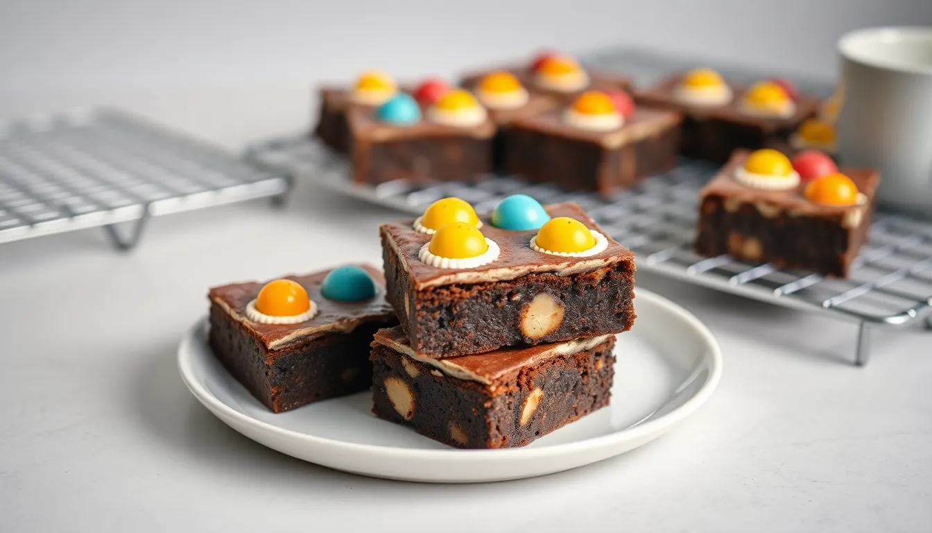 Easy Mini Egg Brownies Recipe: Fudgy Easter Treats Ready in 30 Minutes 6 Easy Mini Egg Brownies Recipe: Fudgy Easter Treats Ready in 30 Minutes 5