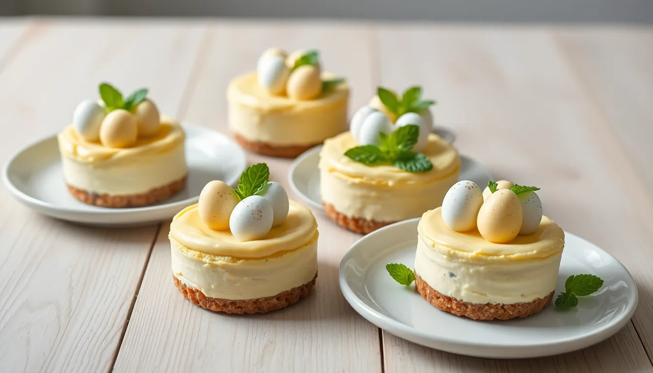 Easy Mini Egg Cheesecake Recipe: Perfect Spring Dessert in Individual Portions 6 Easy Mini Egg Cheesecake Recipe: Perfect Spring Dessert in Individual Portions 5