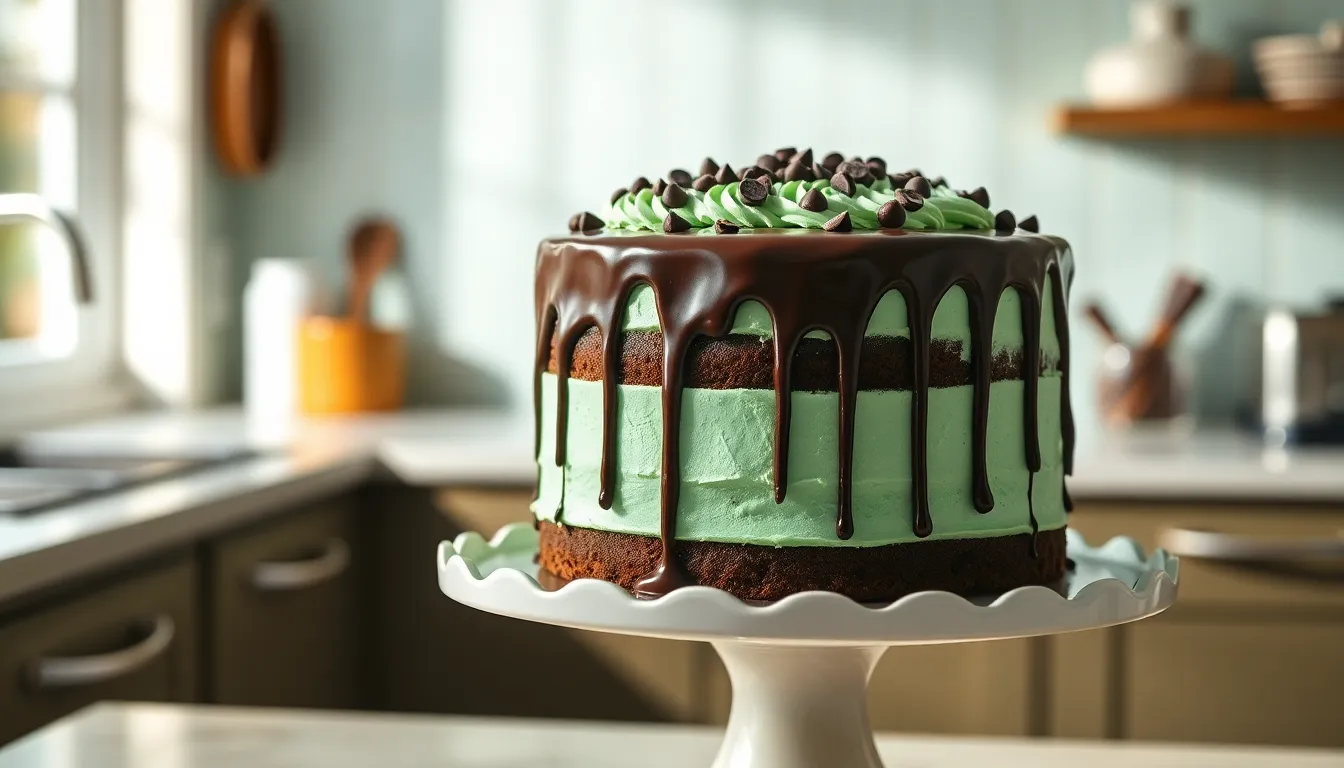 Ultimate Mint Chocolate Cake Recipe: Moist, Rich & Irresistibly Delicious 6 Ultimate Mint Chocolate Cake Recipe: Moist, Rich & Irresistibly Delicious 5