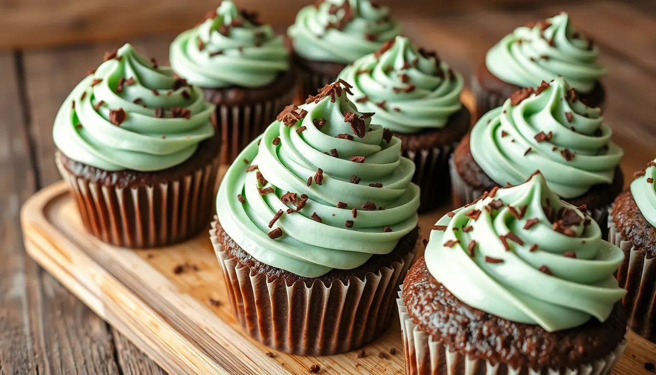 Perfect Mint Chocolate Cupcakes Recipe (Easy & Deliciously Moist!) 6 Perfect Mint Chocolate Cupcakes Recipe (Easy & Deliciously Moist!) 5