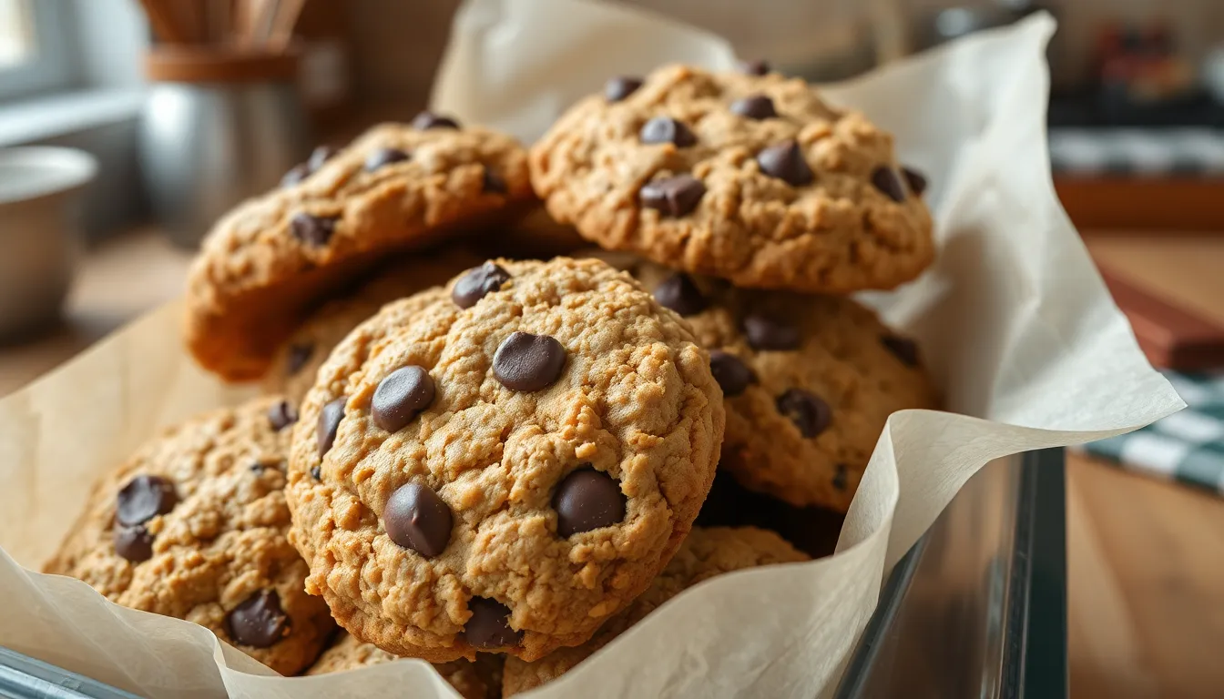 Best Oatmeal Chocolate Chip Cookies Recipe - Chewy Centers & Crispy Edges 6 Best Oatmeal Chocolate Chip Cookies Recipe - Chewy Centers & Crispy Edges 5