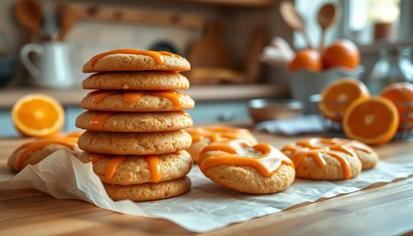Easy Orange Cookies Recipe with Citrus Glaze - Soft & Bursting with Flavor 6 Easy Orange Cookies Recipe with Citrus Glaze - Soft & Bursting with Flavor 5