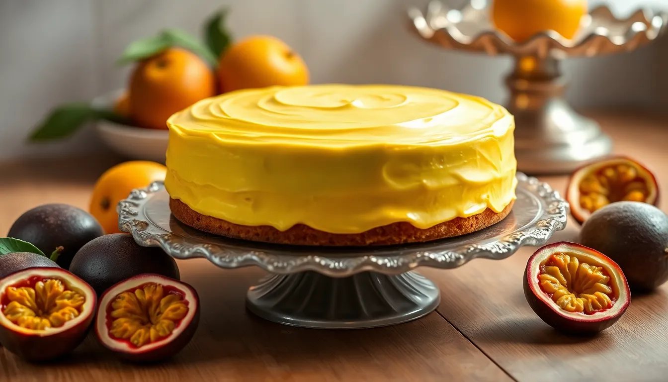 Perfect Passionfruit Cake Recipe: Moist, Tangy & Irresistibly Tropical 6 Perfect Passionfruit Cake Recipe: Moist, Tangy & Irresistibly Tropical 5