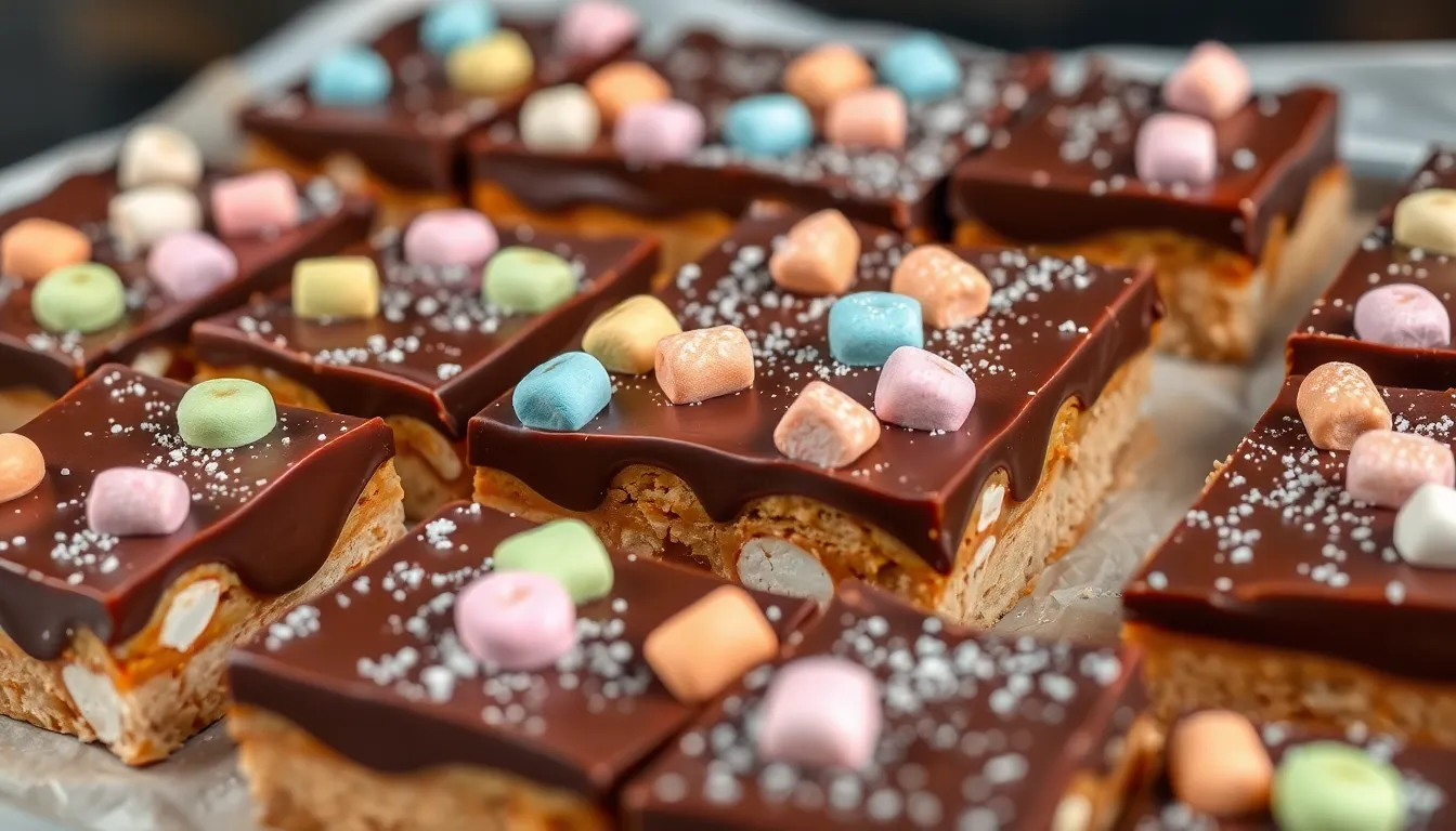 Easy No-Bake Peanut Butter Rocky Road Recipe (Ready in 4 Hours!) 6 Easy No-Bake Peanut Butter Rocky Road Recipe (Ready in 4 Hours!) 5