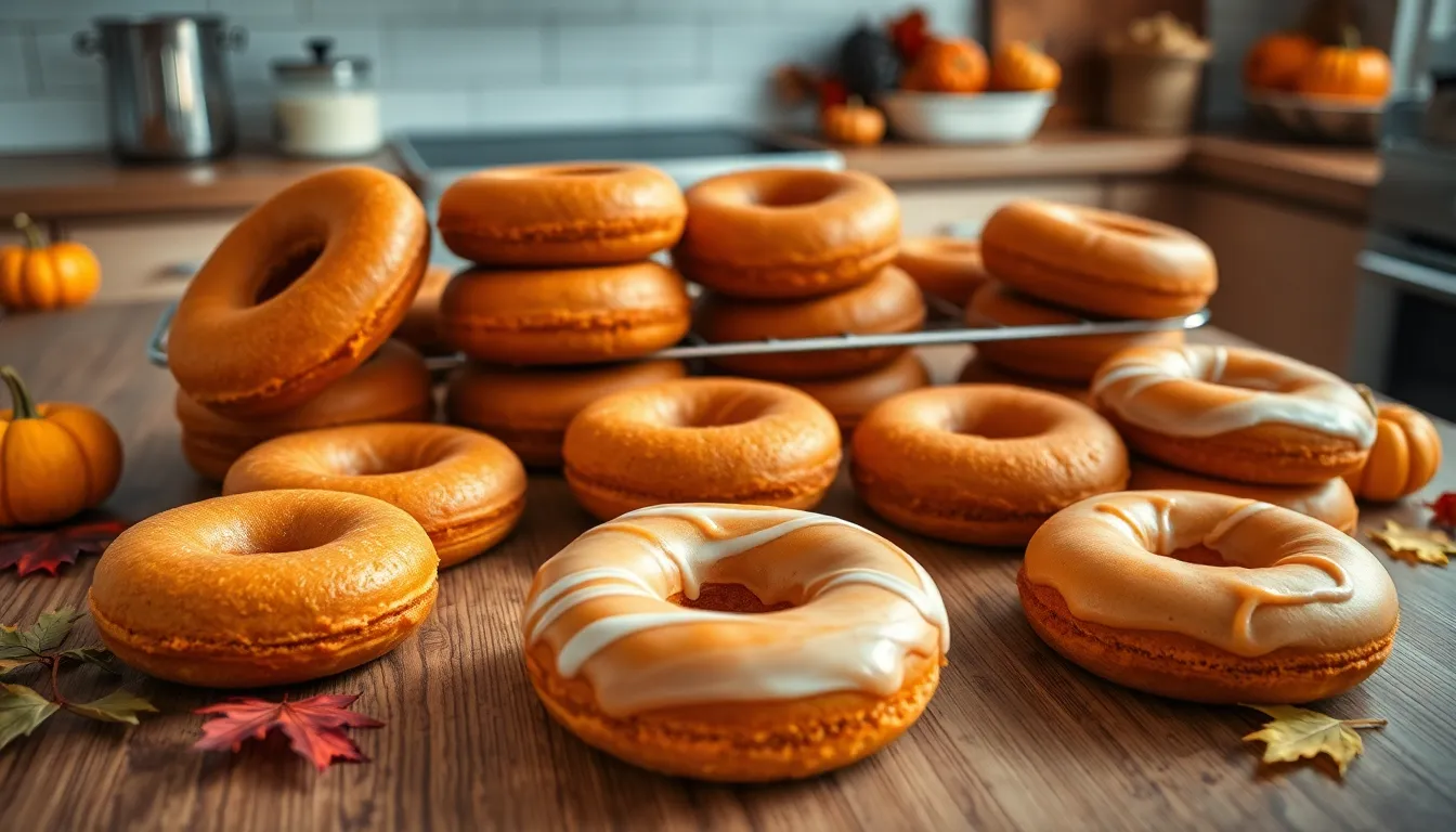 Perfect Pumpkin Donuts Recipe: Easy Homemade Fall Treats (Baked & Fried Options) 6 Perfect Pumpkin Donuts Recipe: Easy Homemade Fall Treats (Baked & Fried Options) 5