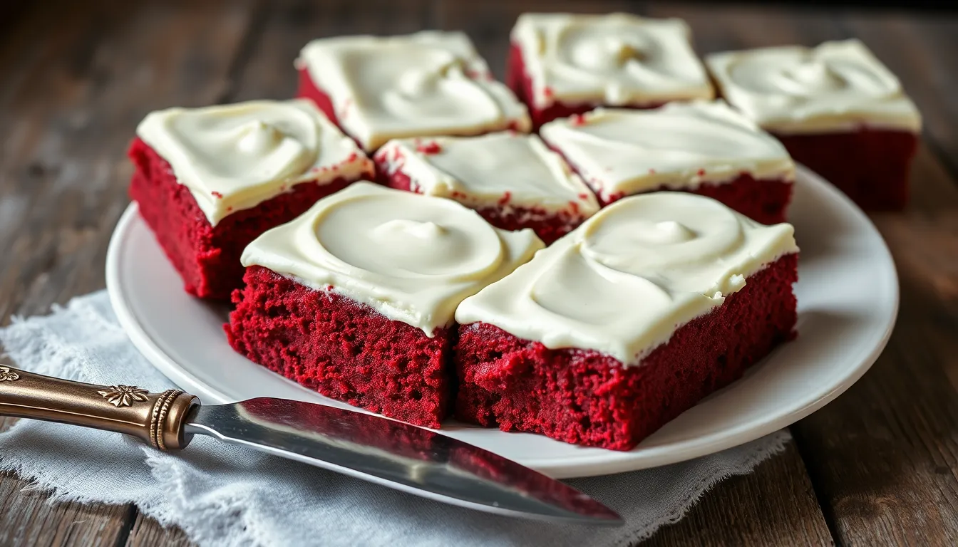 Ultimate Red Velvet Brownies Recipe: Fudgy, Rich & Perfect for Any Occasion 5