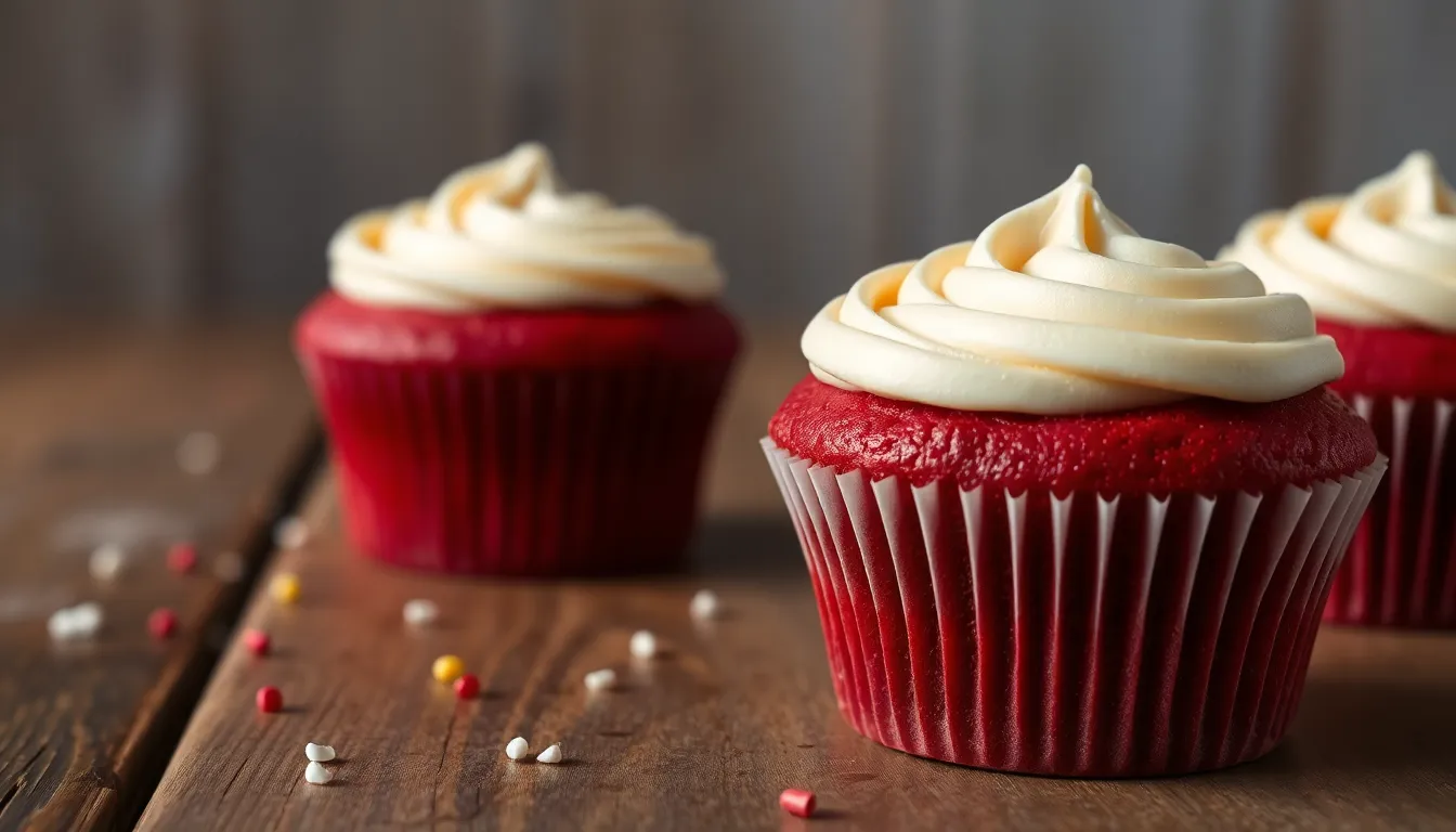Easy Red Velvet Muffins Recipe: Bakery-Style with Cream Cheese Frosting 6 Easy Red Velvet Muffins Recipe: Bakery-Style with Cream Cheese Frosting 5