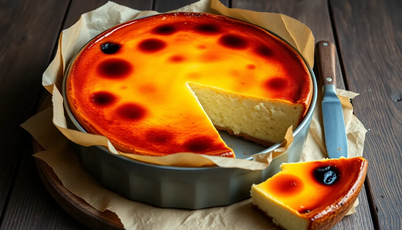 San Sebastian Cheesecake Recipe: Perfect Burnt Basque Cheesecake in 6 Easy Steps 6 San Sebastian Cheesecake Recipe: Perfect Burnt Basque Cheesecake in 6 Easy Steps 5