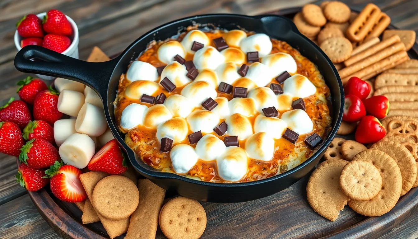 Easy S'mores Dip Recipe: Melted Chocolate Heaven in 10 Minutes (No Campfire Needed!) 6 Easy S'mores Dip Recipe: Melted Chocolate Heaven in 10 Minutes (No Campfire Needed!) 5
