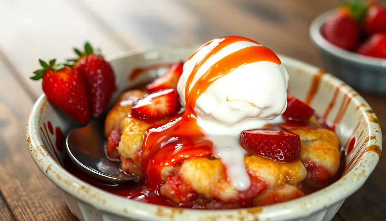 Easy Strawberry Cobbler Recipe: Perfect Summer Dessert in 30 Minutes 6 Easy Strawberry Cobbler Recipe: Perfect Summer Dessert in 30 Minutes 5