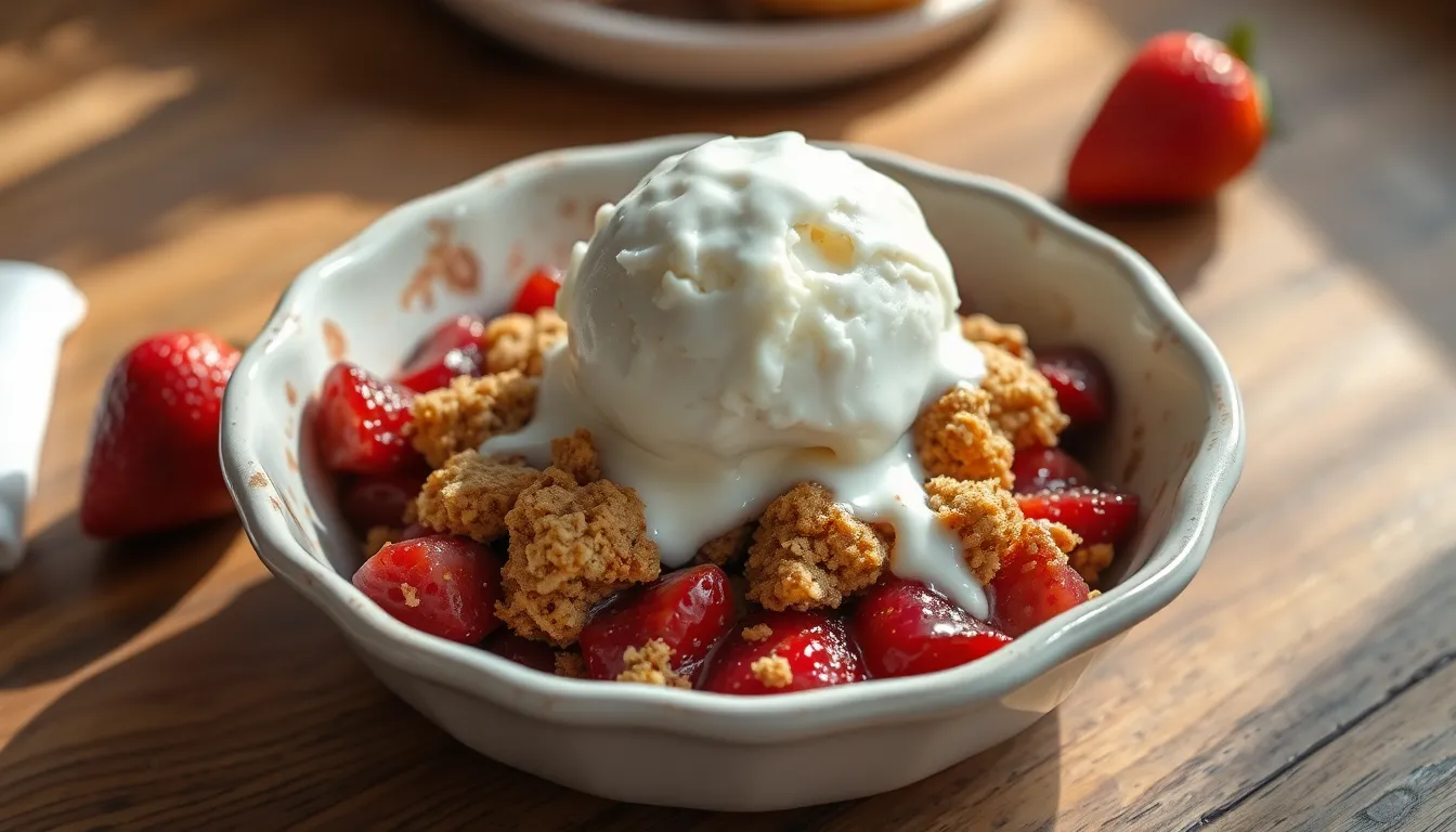 Easy Strawberry Crumble Recipe: Perfect Buttery Crisp Topping Every Time 6 Easy Strawberry Crumble Recipe: Perfect Buttery Crisp Topping Every Time 5