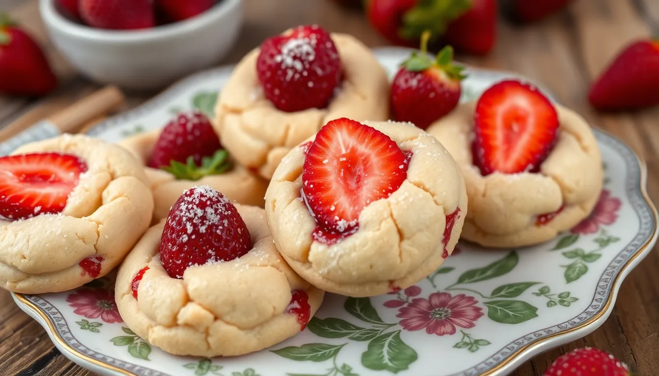 Easy Strawberry Shortcake Cookies Recipe (Ready in 30 Minutes!) 6 Easy Strawberry Shortcake Cookies Recipe (Ready in 30 Minutes!) 5