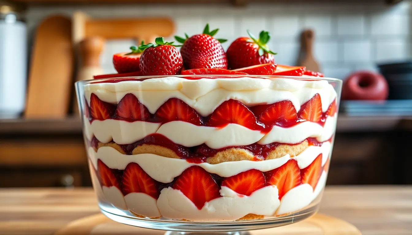 Easy Strawberry Tiramisu Recipe: No-Bake Summer Dessert in 30 Minutes 6 Easy Strawberry Tiramisu Recipe: No-Bake Summer Dessert in 30 Minutes 5
