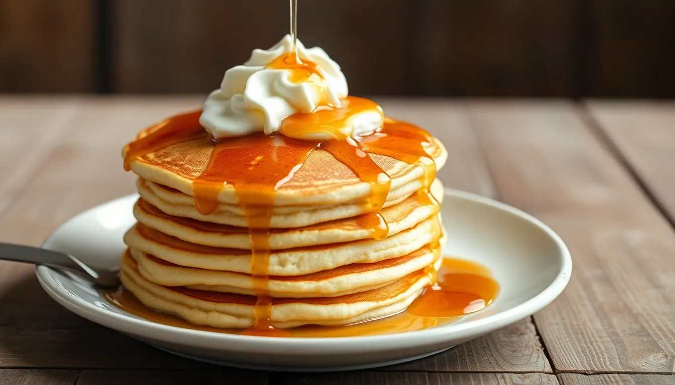 The Ultimate Sweet Cream Pancakes Recipe - Fluffy, Rich & Restaurant-Quality 6 The Ultimate Sweet Cream Pancakes Recipe - Fluffy, Rich & Restaurant-Quality 5
