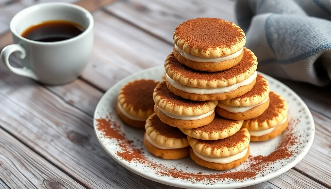 Easy Tiramisu Cookies Recipe: Coffee-Flavored Treats with Mascarpone Frosting 6 Easy Tiramisu Cookies Recipe: Coffee-Flavored Treats with Mascarpone Frosting 5