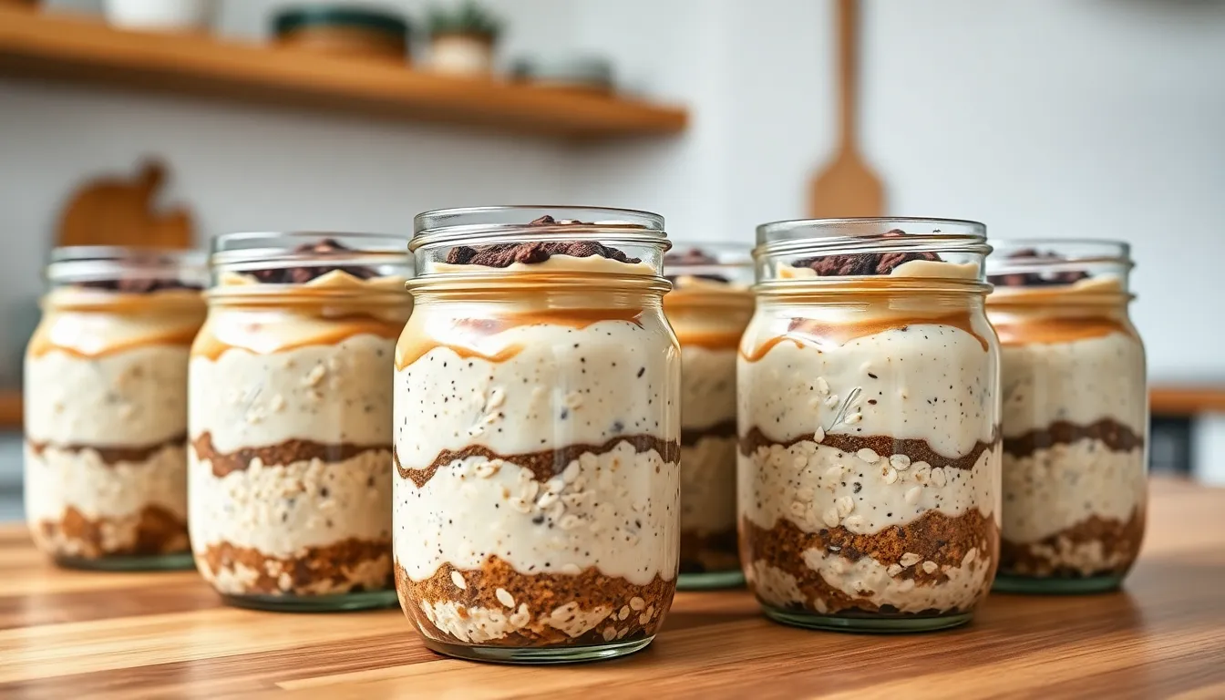 Tiramisu Overnight Oats Recipe: Italian Dessert Meets Healthy Breakfast 6 Tiramisu Overnight Oats Recipe: Italian Dessert Meets Healthy Breakfast 5