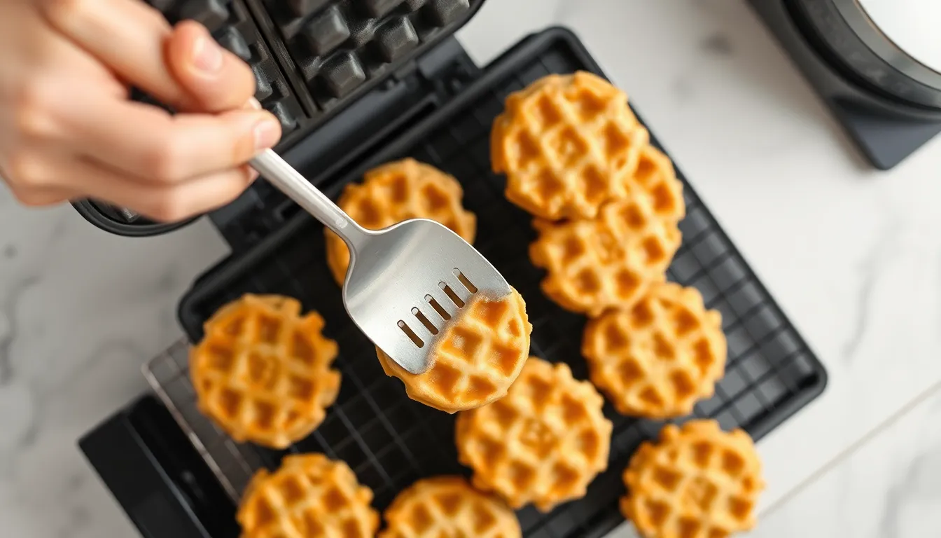 Easy Waffle Cookies Recipe: Crispy, Buttery Treats Ready in Minutes 5