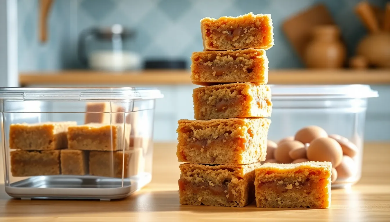 Easy Biscoff Blondies Recipe: Chewy, Caramelized Cookie Butter Brownies 8 Easy Biscoff Blondies Recipe: Chewy, Caramelized Cookie Butter Brownies 7