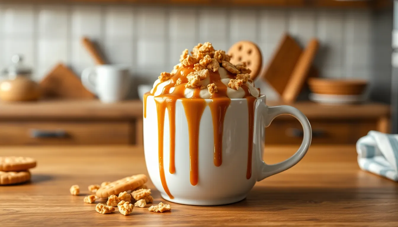 Easy 2-Minute Biscoff Mug Cake Recipe (Single Serving Dessert!) 7