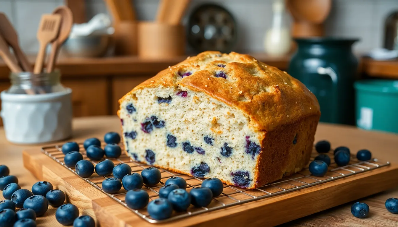 Perfect Blueberry Bread Recipe: Moist, Fluffy & Bursting with Fresh Berries 8 Perfect Blueberry Bread Recipe: Moist, Fluffy & Bursting with Fresh Berries 7