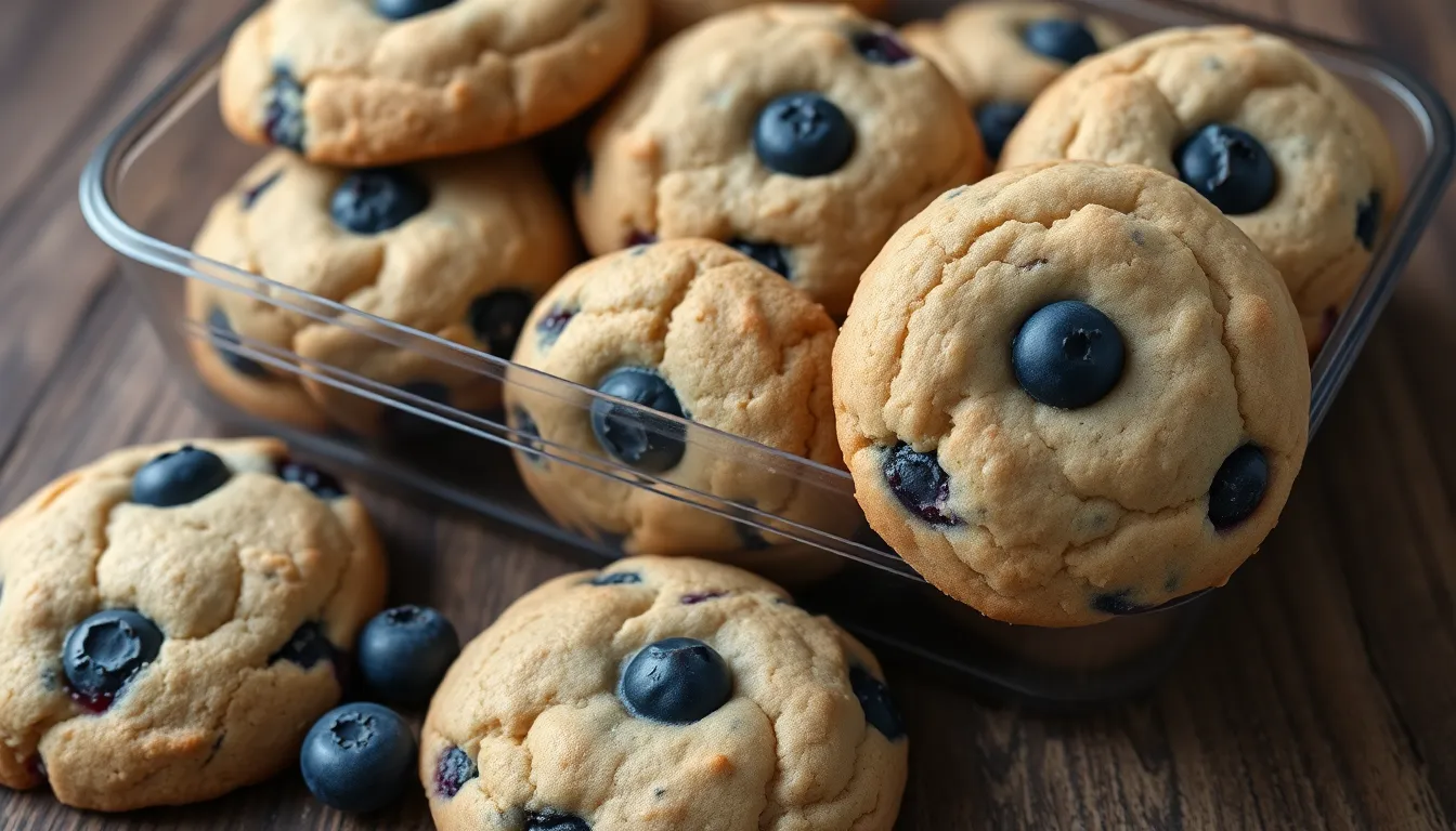 Easy Blueberry Cookies Recipe: Soft, Chewy & Bursting with Fresh Berry Flavor 8 Easy Blueberry Cookies Recipe: Soft, Chewy & Bursting with Fresh Berry Flavor 7