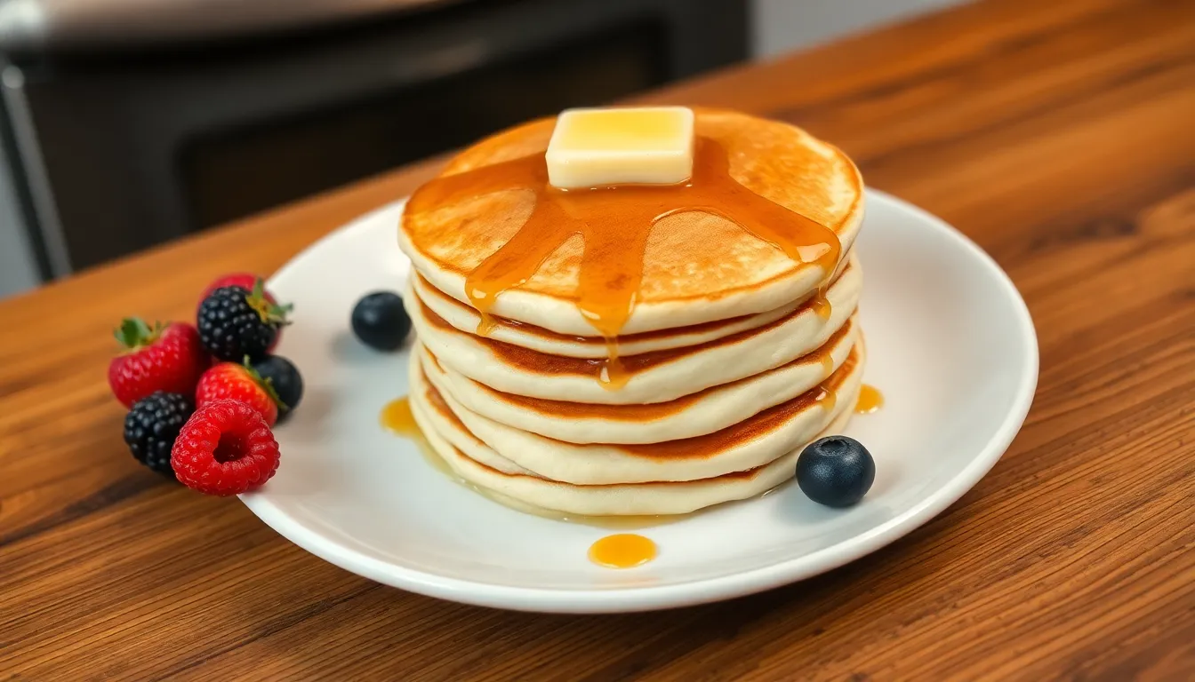 Perfect Fluffy Buttermilk Pancakes Recipe (Restaurant-Quality Results Every Time!) 8 Perfect Fluffy Buttermilk Pancakes Recipe (Restaurant-Quality Results Every Time!) 7