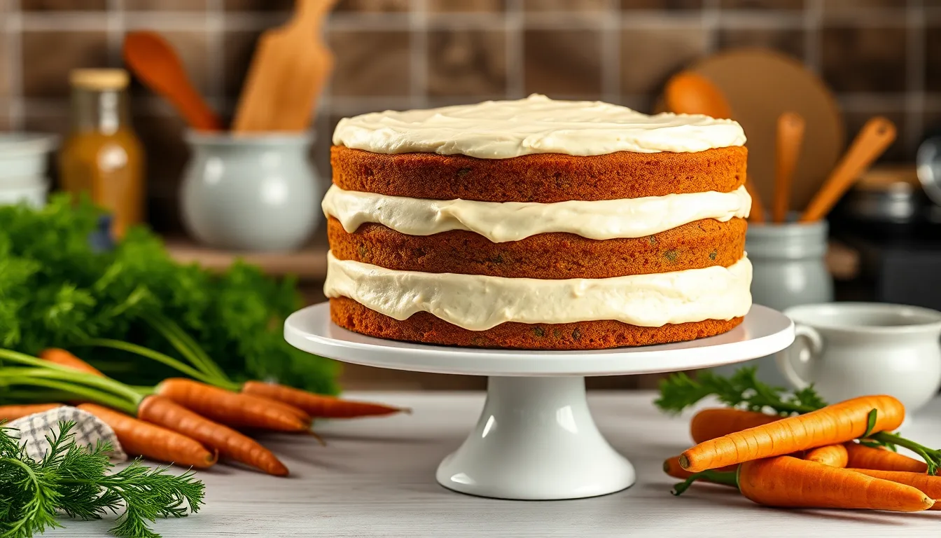 Easy Homemade Carrot Cake Recipe: Moist, Spiced & Bakery-Quality Results 8 Easy Homemade Carrot Cake Recipe: Moist, Spiced & Bakery-Quality Results 7