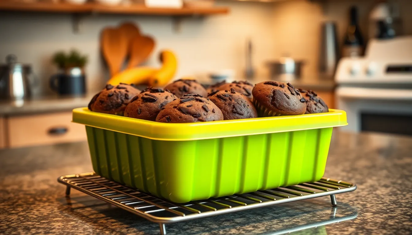 Easy Chocolate Banana Muffins Recipe (Moist & Bakery-Style!) 8 Easy Chocolate Banana Muffins Recipe (Moist & Bakery-Style!) 7