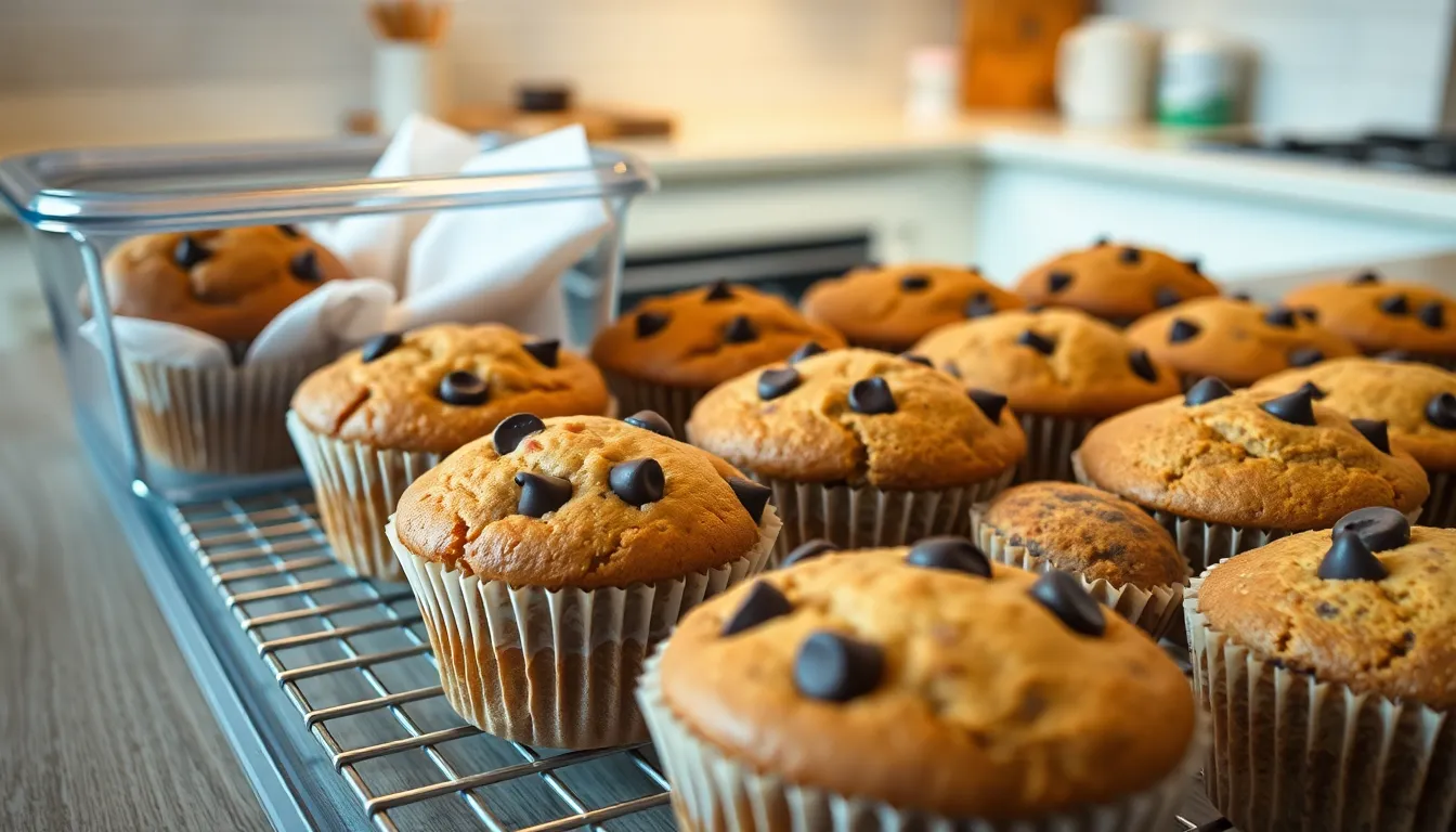 Perfect Chocolate Chip Muffins Recipe: Bakery-Style in 30 Minutes 8 Perfect Chocolate Chip Muffins Recipe: Bakery-Style in 30 Minutes 7