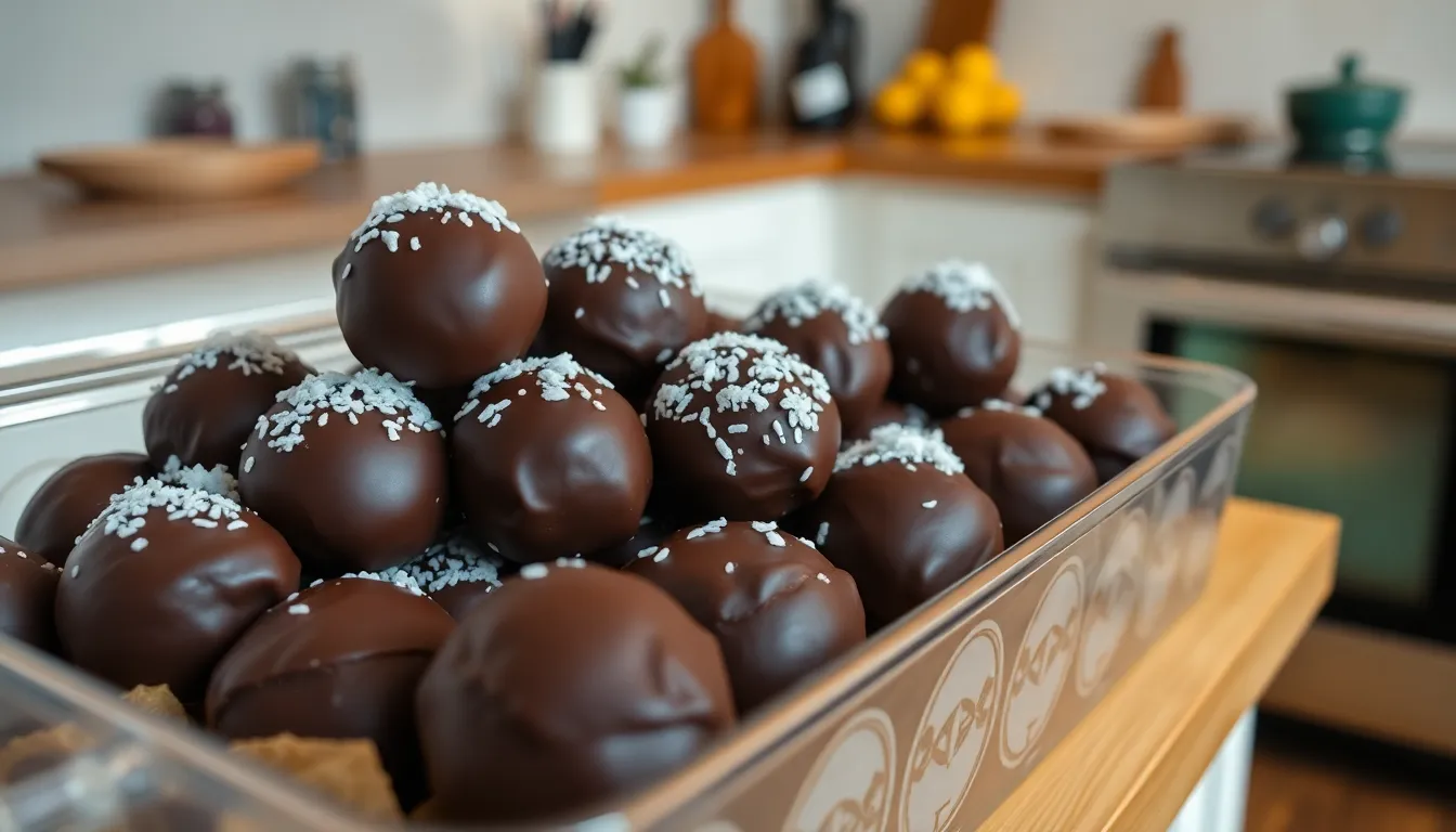 Easy Chocolate Coconut Truffles Recipe (No-Bake + Make-Ahead Tips!) 8 Easy Chocolate Coconut Truffles Recipe (No-Bake + Make-Ahead Tips!) 7