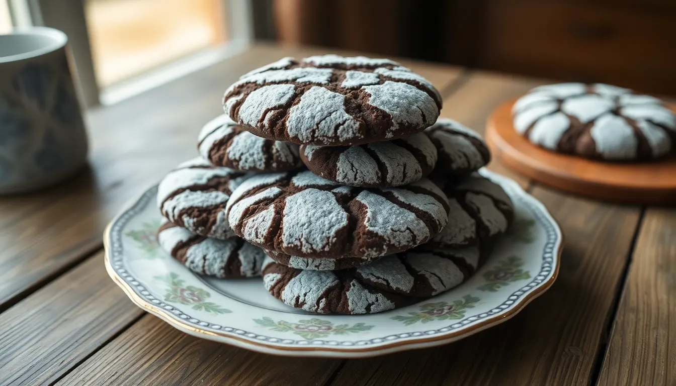 Perfect Chocolate Crinkle Cookies Recipe: Fudgy, Chewy & Irresistible 8 Perfect Chocolate Crinkle Cookies Recipe: Fudgy, Chewy & Irresistible 7