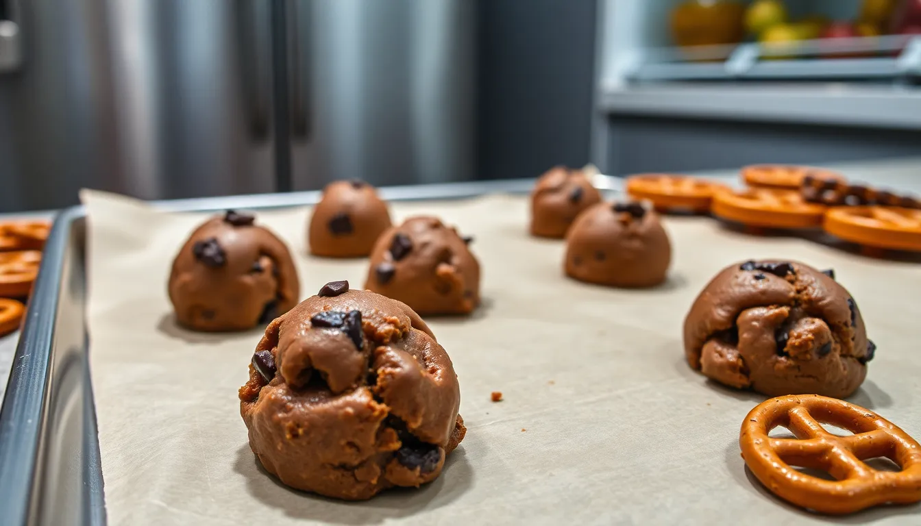 Easy Chocolate Pretzel Cookies Recipe: Sweet & Salty Perfection in Every Bite 8 Easy Chocolate Pretzel Cookies Recipe: Sweet & Salty Perfection in Every Bite 7
