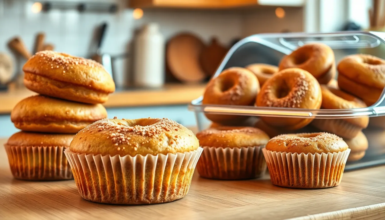 Easy Cinnamon Donut Muffins Recipe - Bakery Taste in 30 Minutes 8 Easy Cinnamon Donut Muffins Recipe - Bakery Taste in 30 Minutes 7