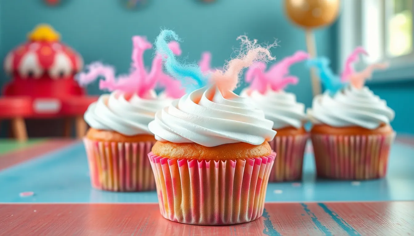 Cotton Candy Cupcakes Recipe: Fluffy Carnival Treats That Melt in Your Mouth 8 Cotton Candy Cupcakes Recipe: Fluffy Carnival Treats That Melt in Your Mouth 7