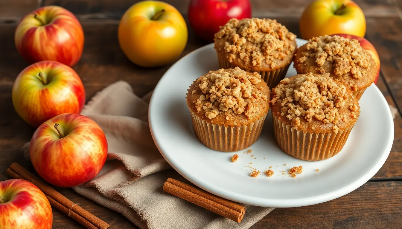 Easy Apple Muffins Recipe: Fluffy, Moist & Ready in 30 Minutes 8 Easy Apple Muffins Recipe: Fluffy, Moist & Ready in 30 Minutes 7
