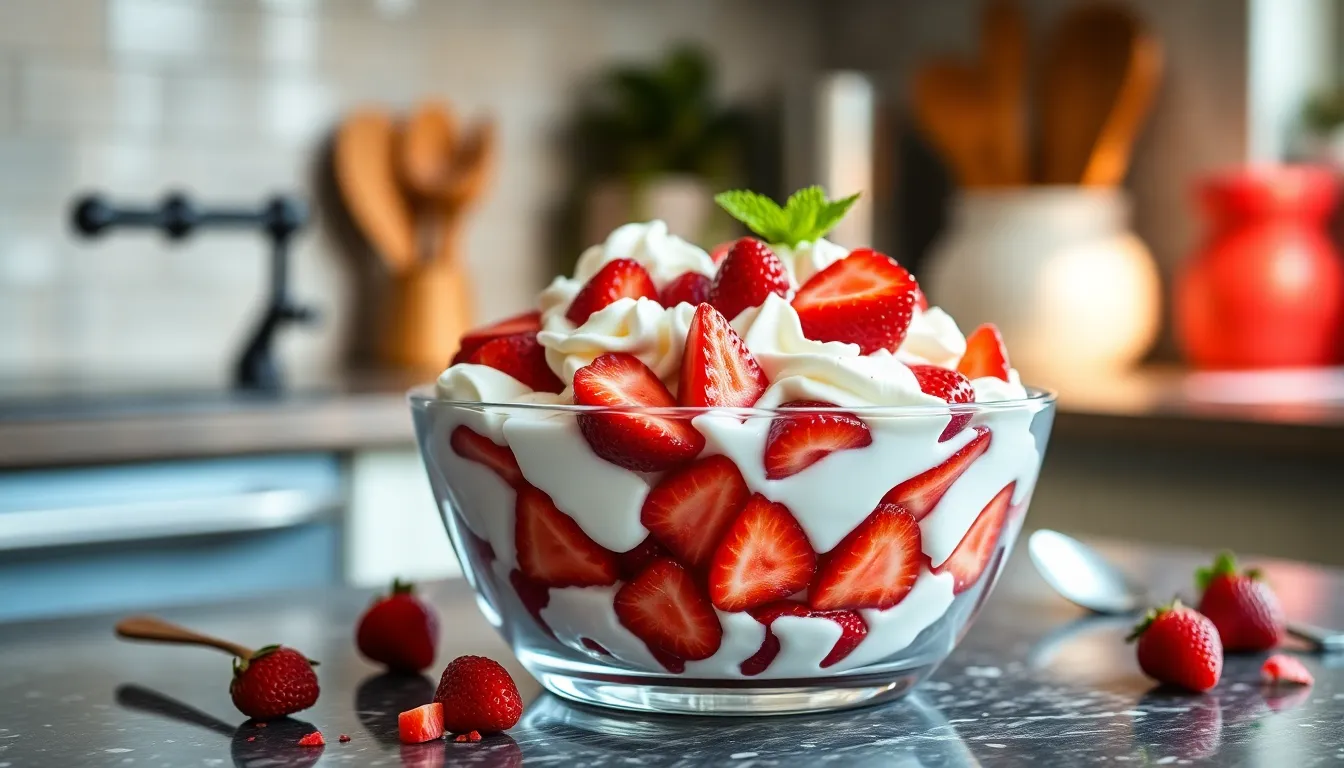 Easy Eton Mess Recipe: 15-Minute British Dessert with Berries & Cream 8 Easy Eton Mess Recipe: 15-Minute British Dessert with Berries & Cream 7