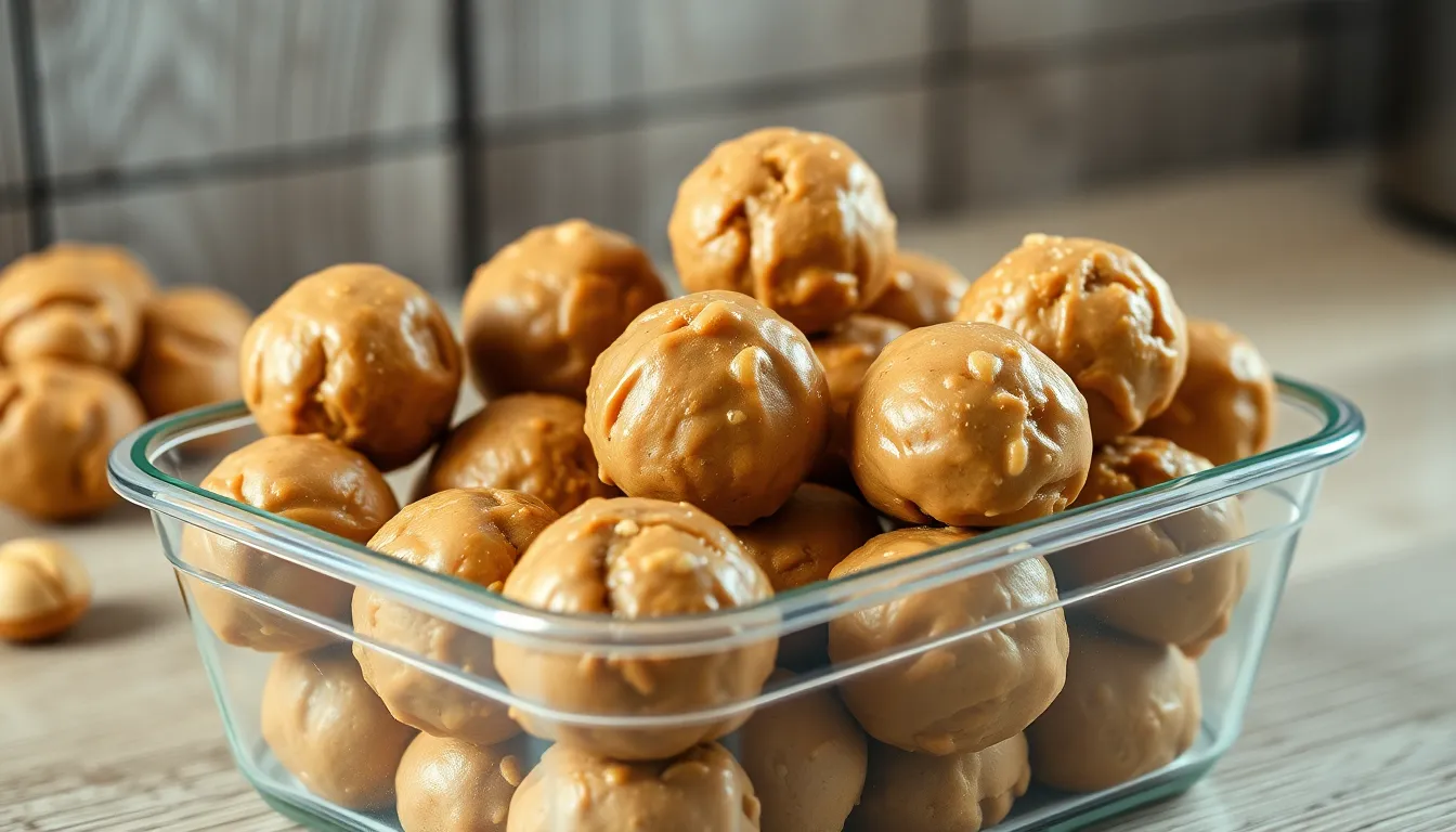 Easy Peanut Butter Balls Recipe (No-Bake, Ready in 20 Minutes!) 8 Easy Peanut Butter Balls Recipe (No-Bake, Ready in 20 Minutes!) 7