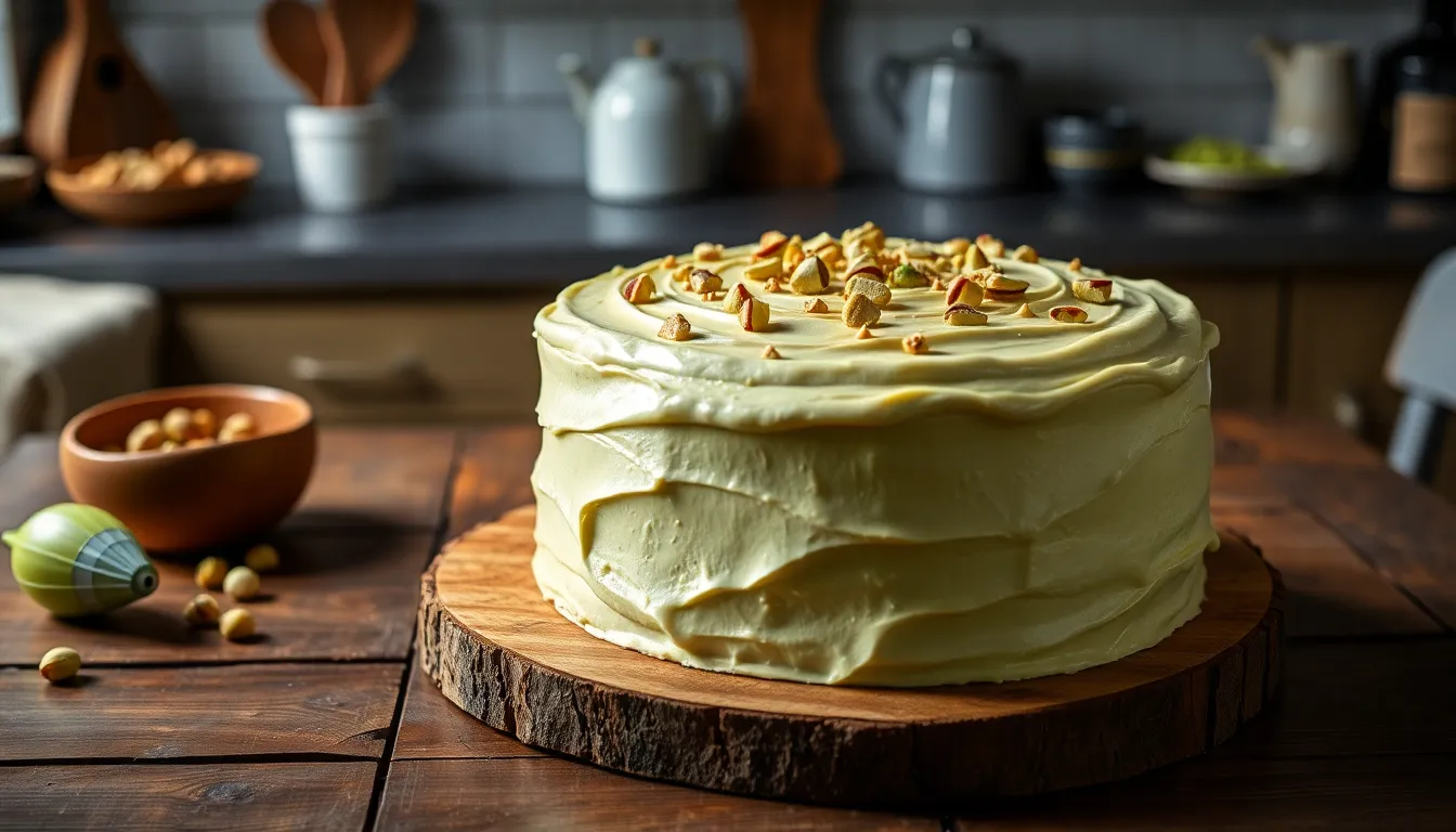 Easy Pistachio Cake Recipe: Moist & Delicious in Under an Hour 8 Easy Pistachio Cake Recipe: Moist & Delicious in Under an Hour 7